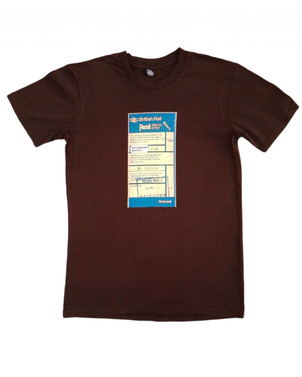 Chocolate Persil Awaydays T-Shirt