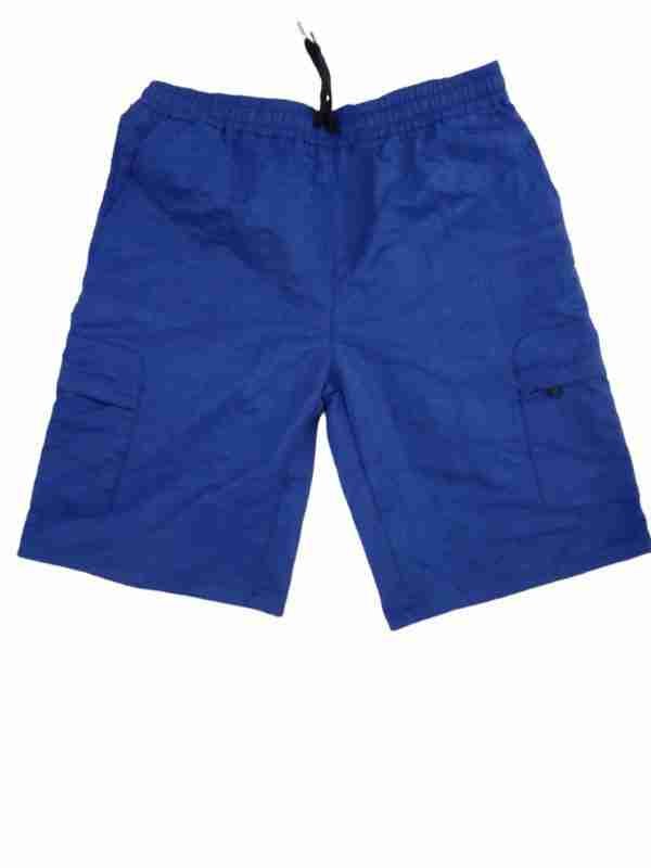 Blue Ripstop Cargo Shorts