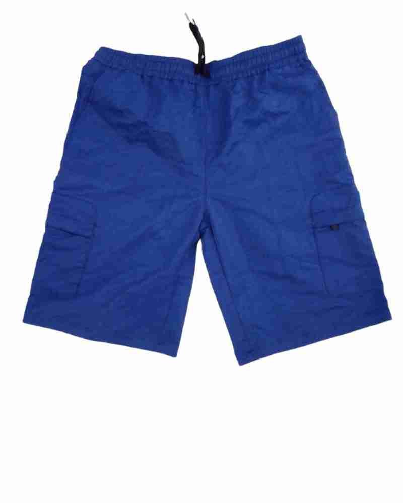 Blue Ripstop Cargo Shorts