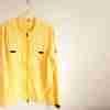 Fritidsklader lightweight lemon yellow overshirt