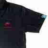 Fritidsklader navy polo shirt red detail
