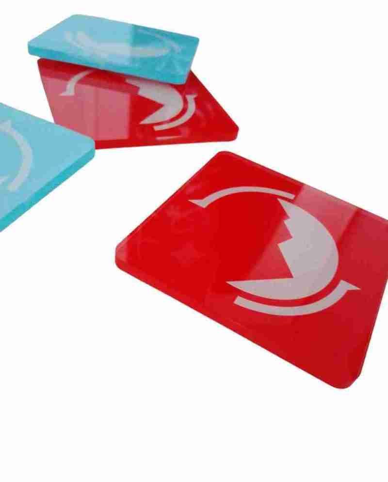 New Red & Blue Fritidsklader Coasters