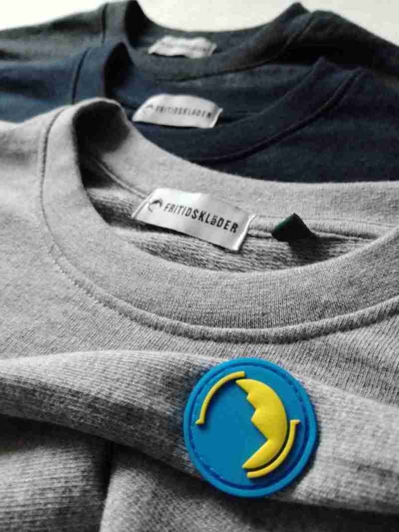 Fritidsklader Sweatshirts in 3 colours, Dark Navy, Charcoal Grey & Light Grey