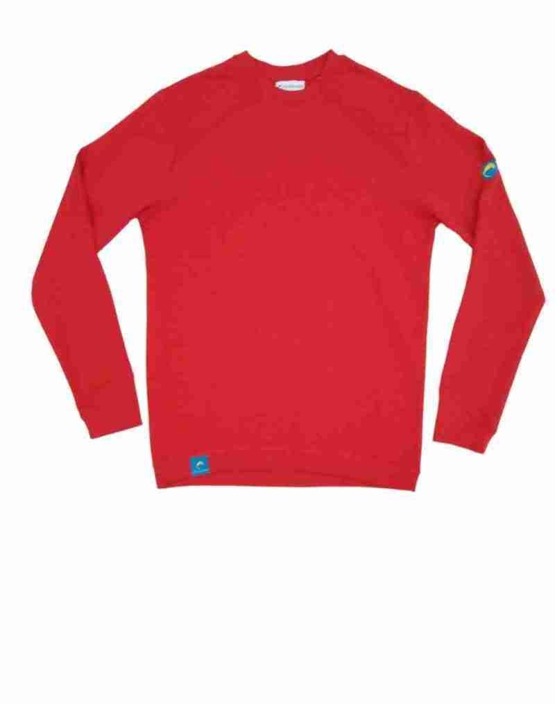 Red French Terry Sweatshirt