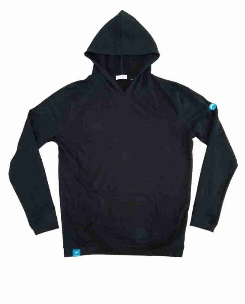 Lightweight black hoodie