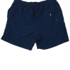 Navy swim shorts rear