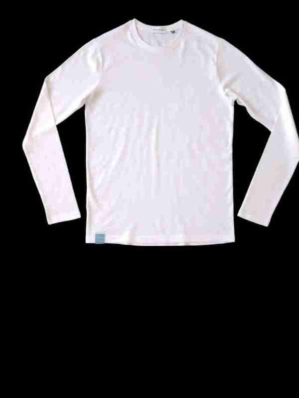 Fritidsklader white long sleeve t-shirt