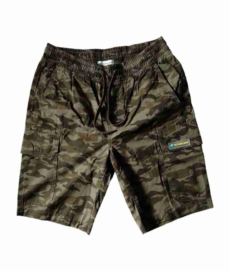 Fritidsklader Camouflage Cargo Shorts