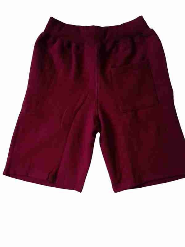 Burgundy Sweat Shorts