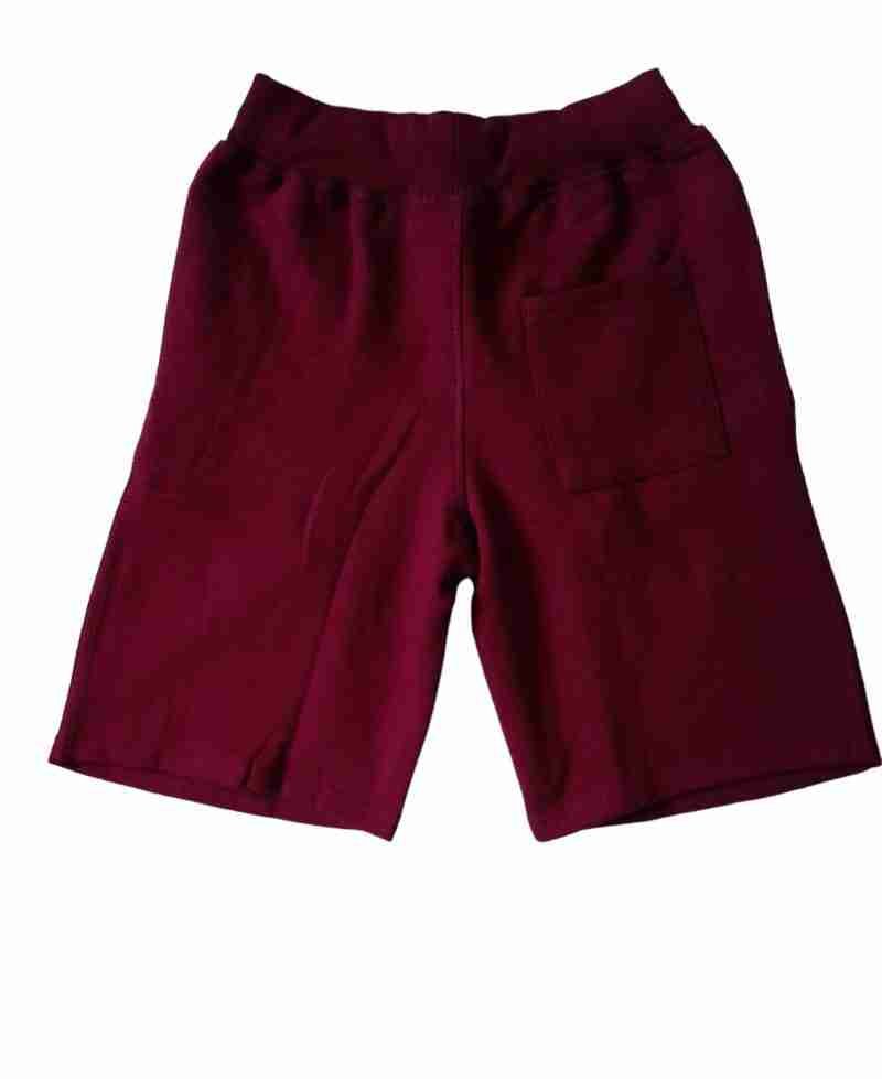 Burgundy Sweat Shorts
