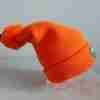 Orange Bobble Hat