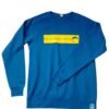 Blue and yellow Banner Sweatshirt