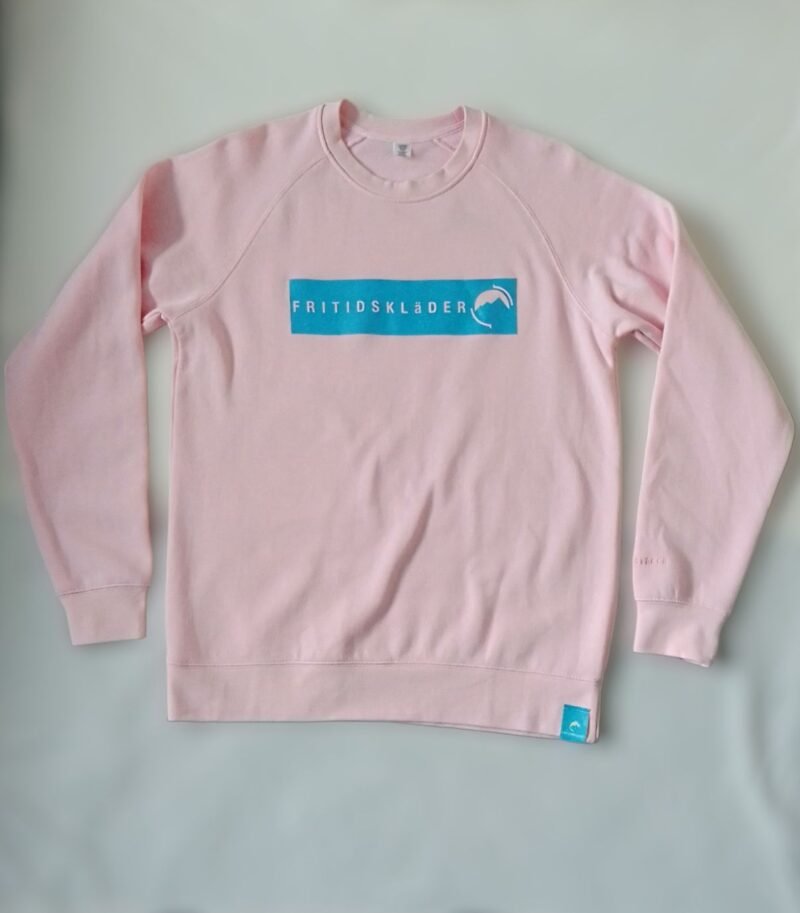 Pink and Sky Blue Banner Sweatshirt